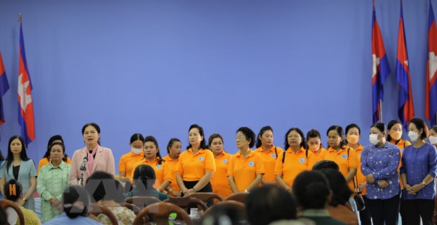 Cuộc gặp gỡ nghĩa tình của phụ nữ hai nước Việt Nam-Campuchia