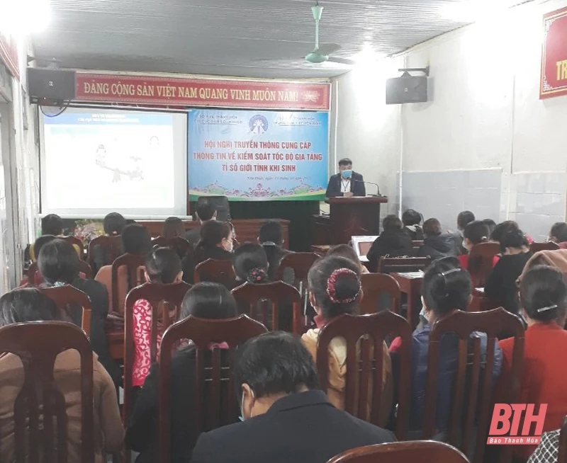 Thanh Hóa: Kiểm soát tốc độ gia tăng tỷ số giới tính khi sinh góp phần nâng cao chất lượng dân số