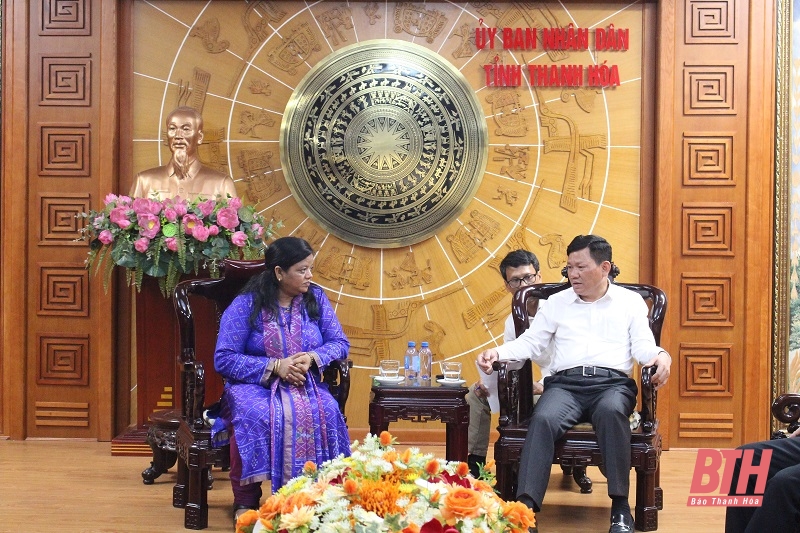 Phó Chủ tịch Thường trực UBND tỉnh Nguyễn Văn Thi tiếp cố vấn cao cấp về nông nghiệp, Viện nghiên cứu Quốc gia Ấn Độ