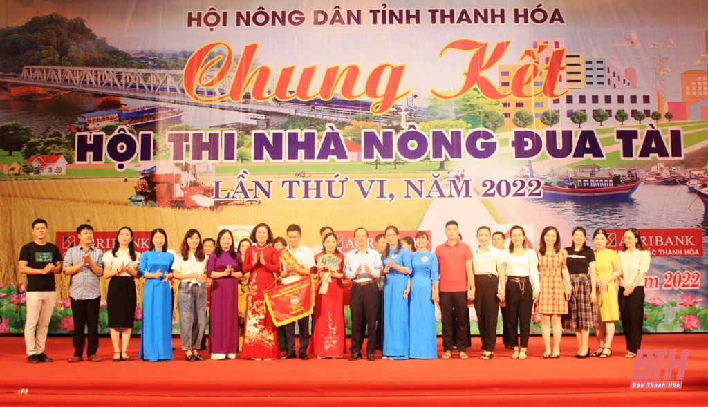 Hội Nông dân huyện Đông Sơn giành giải Nhất Hội thi Nhà nông đua tài tỉnh Thanh Hóa lần thứ VI