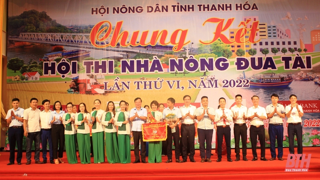 Hội Nông dân huyện Đông Sơn giành giải Nhất Hội thi Nhà nông đua tài tỉnh Thanh Hóa lần thứ VI