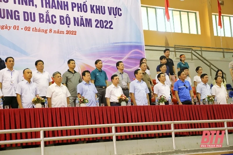 Khai mạc Hội thao Cụm thi đua số 1 - Tòa án Nhân dân các tỉnh, thành phố khu vực đồng bằng và trung du Bắc Bộ năm 2022