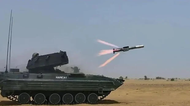 Ấn Độ phóng thử thành công tên lửa chống tăng dẫn đường bằng laser