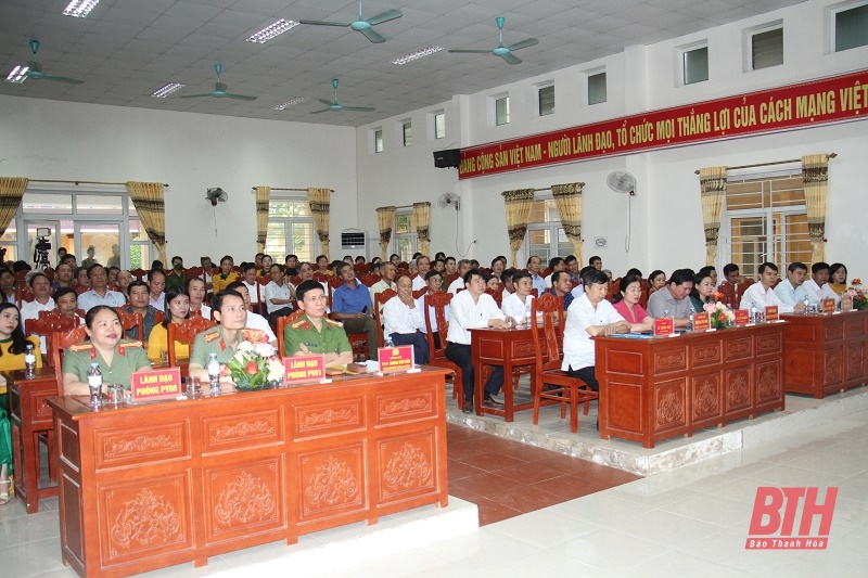 Xã Hoằng Lộc (Hoằng Hóa) tổ chức “Ngày hội toàn dân bảo vệ an ninh Tổ quốc năm 2022”