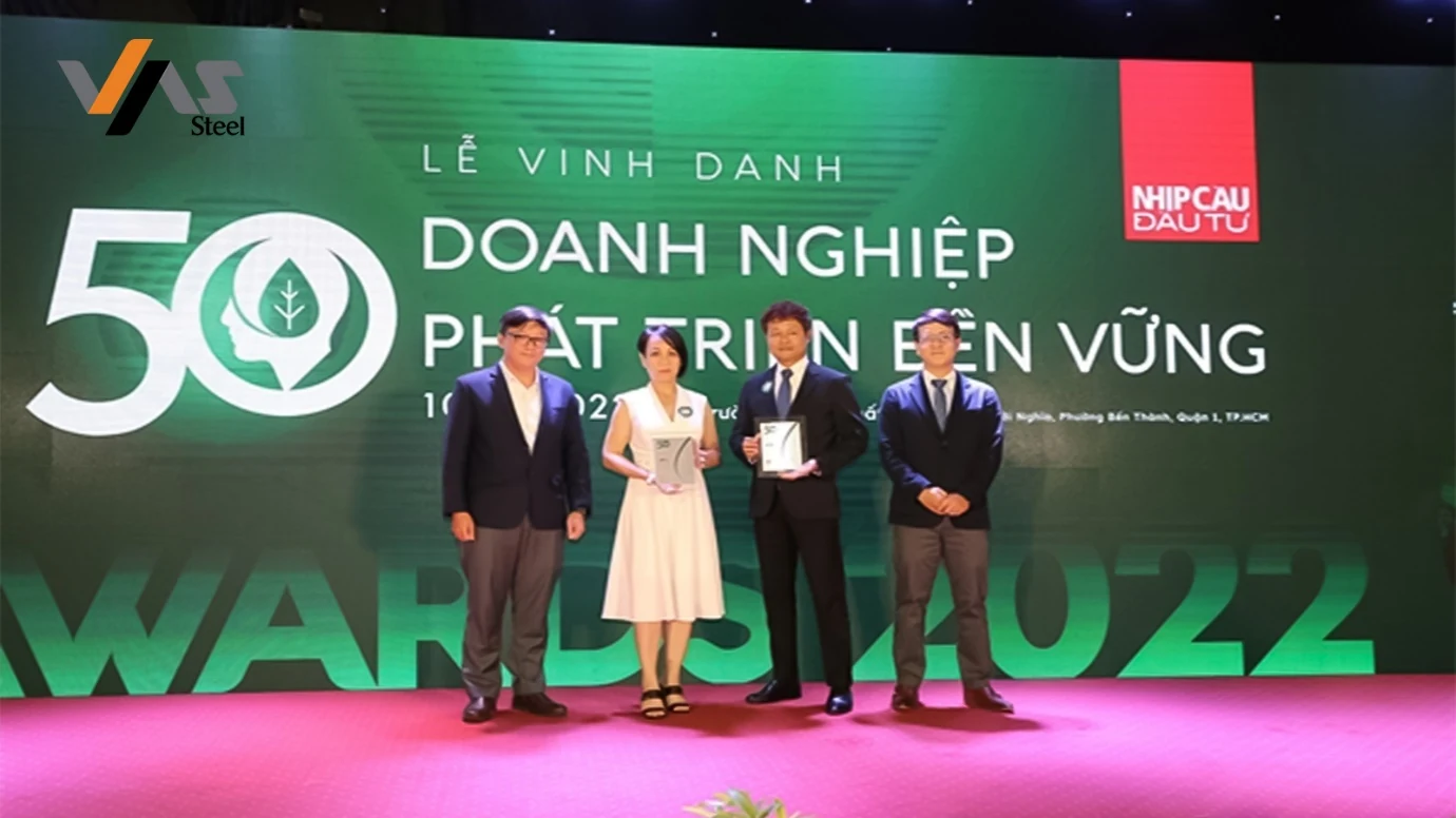 “Vững vàng tâm thép” với con đường đã chọn, Tập đoàn VAS được vinh danh Top 50 doanh nghiệp phát triển bền vững tiêu biểu 2022