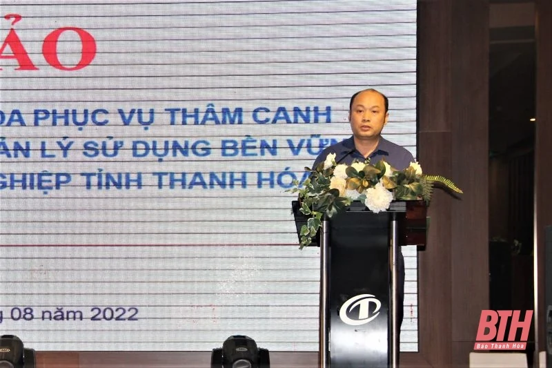 Kết quả xây dựng bản đồ nông hóa phục vụ thâm canh và sử dụng bền vững đất sản xuất nông nghiệp tỉnh Thanh Hóa
