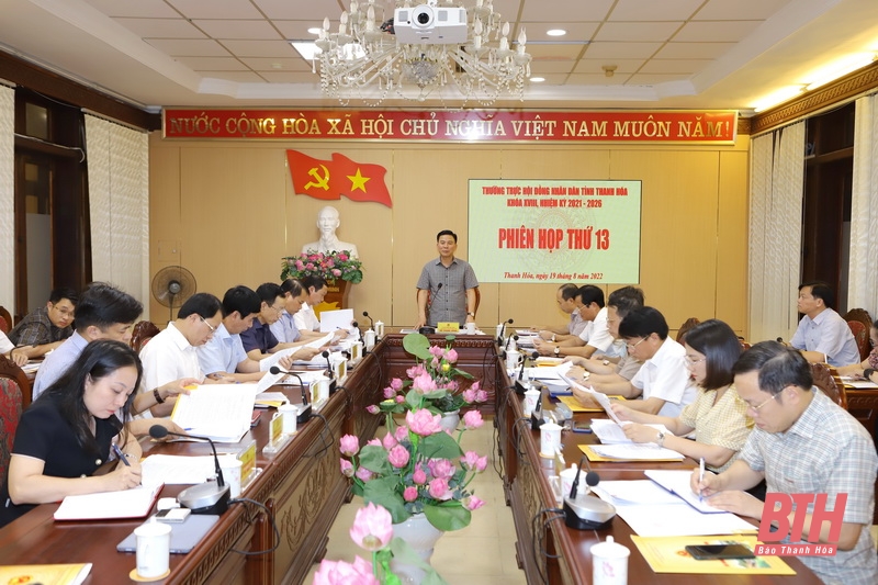Thường trực HĐND tỉnh cho ý kiến vào dự kiến chương trình kỳ họp thứ 9, HĐND tỉnh khóa XVIII