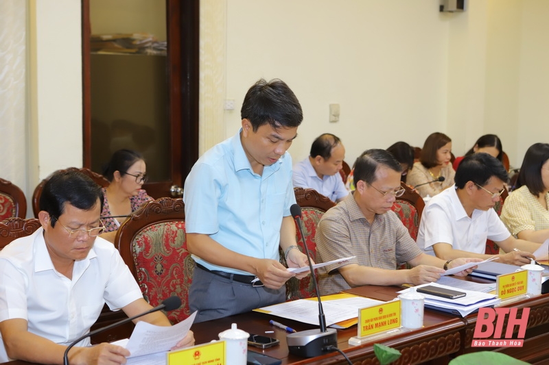 Thường trực HĐND tỉnh cho ý kiến vào dự kiến chương trình kỳ họp thứ 9, HĐND tỉnh khóa XVIII