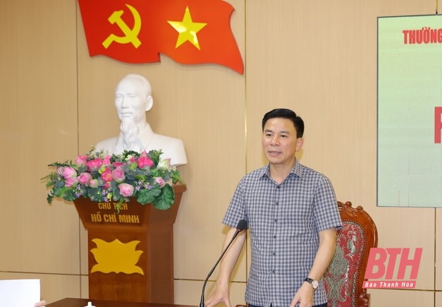 Thường trực HĐND tỉnh cho ý kiến vào dự kiến chương trình kỳ họp thứ 9, HĐND tỉnh khóa XVIII