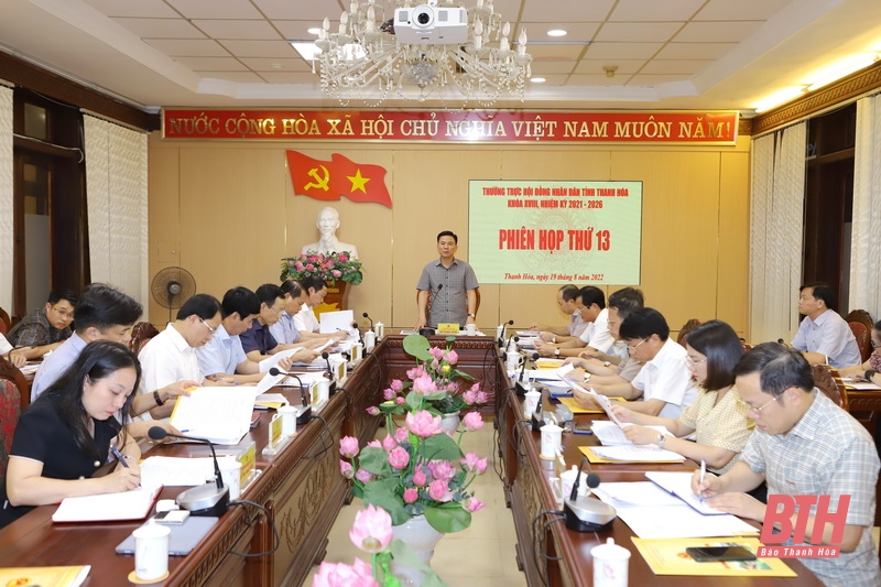 Thường trực HĐND tỉnh cho ý kiến vào dự kiến chương trình kỳ họp thứ 9, HĐND tỉnh khóa XVIII