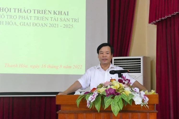 Hội thảo triển khai Chương trình hỗ trợ phát triển tài sản trí tuệ tỉnh Thanh Hóa giai đoạn 2021-2025
