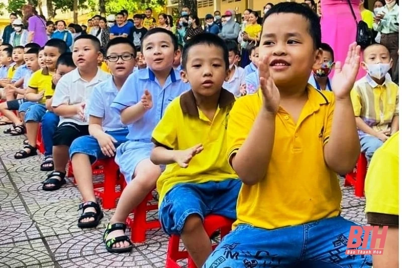 Thanh Hóa: 75.728 học sinh lớp 1 tựu trường