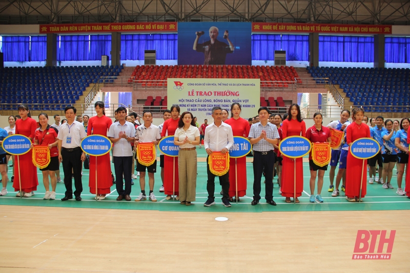Hơn 100 vận động viên tham gia Hội thao ngành Văn hóa, Thể thao và Du lịch Thanh Hóa