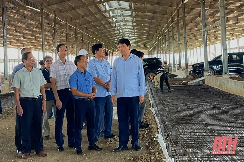 Đẩy nhanh tiến độ thực hiện các dự án trên địa bàn huyện Nông Cống
