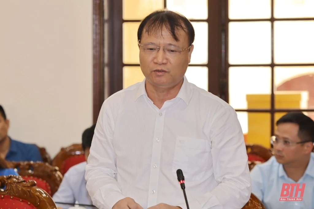 Chủ tịch nước Nguyễn Xuân Phúc làm việc với Ban Thường vụ Tỉnh ủy Thanh Hóa