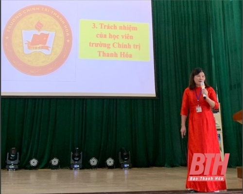 Kết quả và kinh nghiệm từ Hội thi học viên giỏi lý luận chính trị