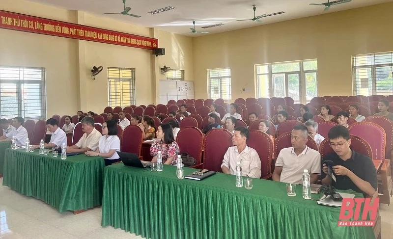45 học viên tham gia lớp bồi dưỡng khởi sự du lịch cộng đồng huyện Như Thanh