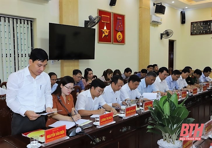 Thiệu Hóa phải phấn đấu trở thành huyện nông thôn mới nâng cao, huyện khá của tỉnh