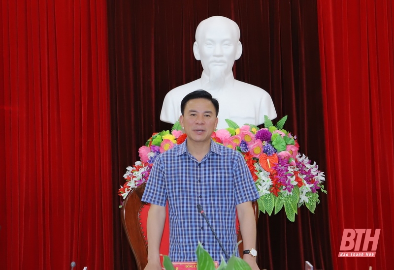 Thiệu Hóa phải phấn đấu trở thành huyện nông thôn mới nâng cao, huyện khá của tỉnh