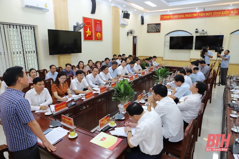 Thiệu Hóa phải phấn đấu trở thành huyện nông thôn mới nâng cao, huyện khá của tỉnh