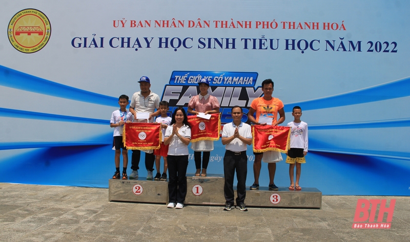 Sôi nổi Giải chạy học sinh tiểu học thành phố Thanh Hóa năm 2022