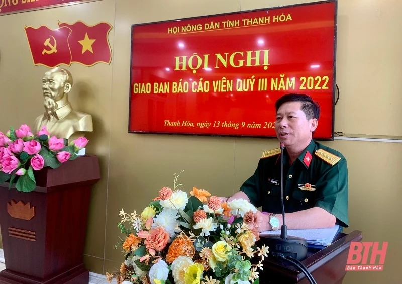 Tiếp tục nắm bắt, phản ánh kịp thời tư tưởng của cán bộ, hội viên, nông dân trong quá trình triển khai thực hiện các nghị quyết, chỉ thị