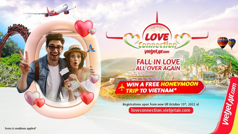 Cơ hội tận hưởng “tuần trăng mật” trong mơ cùng Vietjet dành cho các cặp đôi Ấn Độ