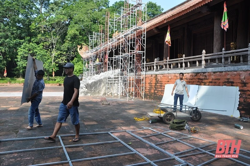 Gấp rút hoàn thiện các điều kiện tổ chức Lễ hội Lam Kinh năm 2022