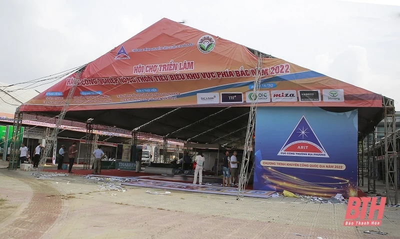 Sẵn sàng cho Hội chợ triển lãm hàng công nghiệp nông thôn tiêu biểu khu vực phía Bắc năm 2022