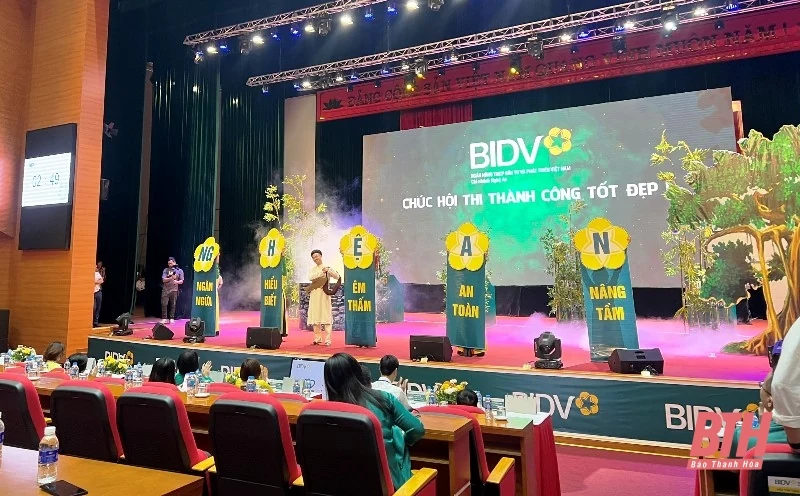 BIDV tổ chức hội thi văn hóa kiểm soát rủi ro năm 2022 khu vực đồng bằng sông Hồng và Bắc Trung bộ