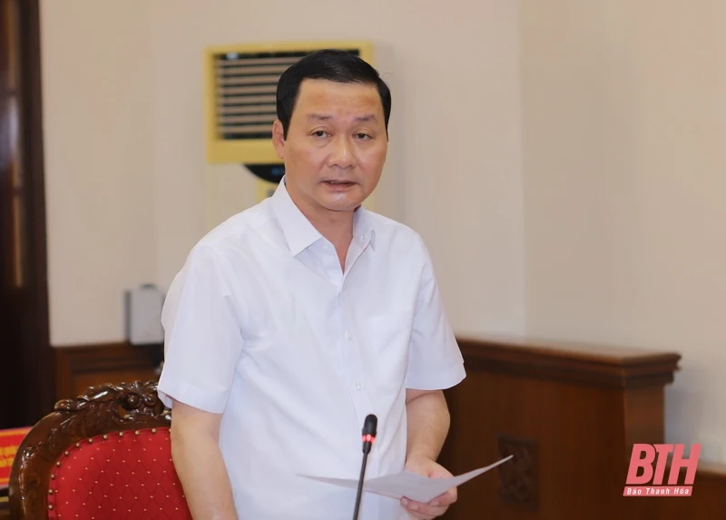 Ban Thường vụ Tỉnh ủy Thanh Hóa đánh giá việc thực hiện nhiệm vụ 9 tháng; nhiệm vụ trọng tâm quý IV năm 2022 và định hướng mục tiêu năm 2023