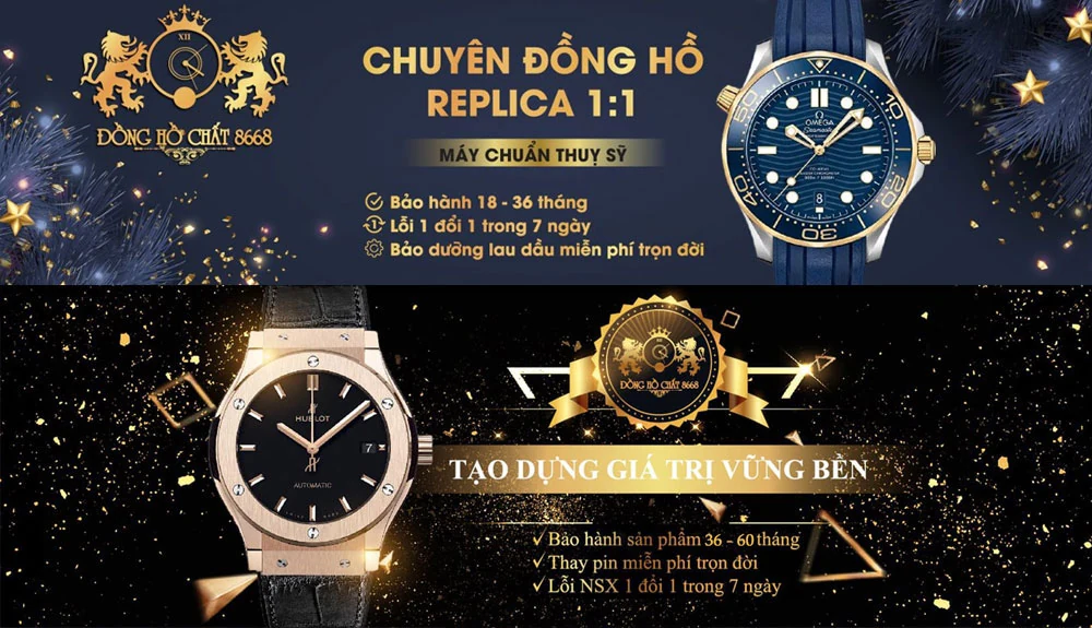 Đồng Hồ Replica: Chuyên cung cấp đồng hồ Audemars Piguet và SevenFriday uy tín, chất lượng