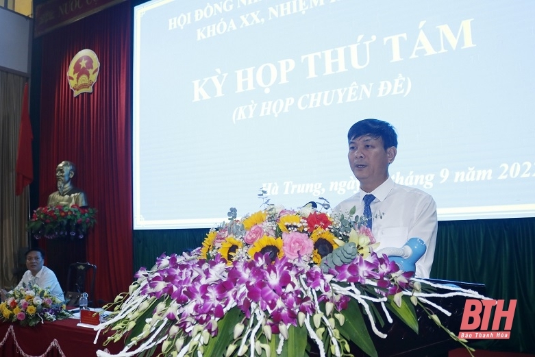 Hà Trung có tân chủ tịch UBND huyện