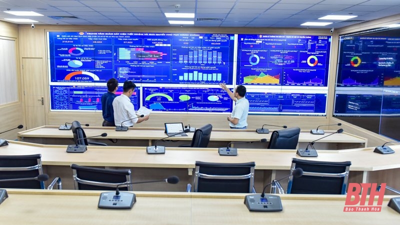 Cận cảnh Trung tâm giám sát, điều hành thông minh tỉnh Thanh Hóa