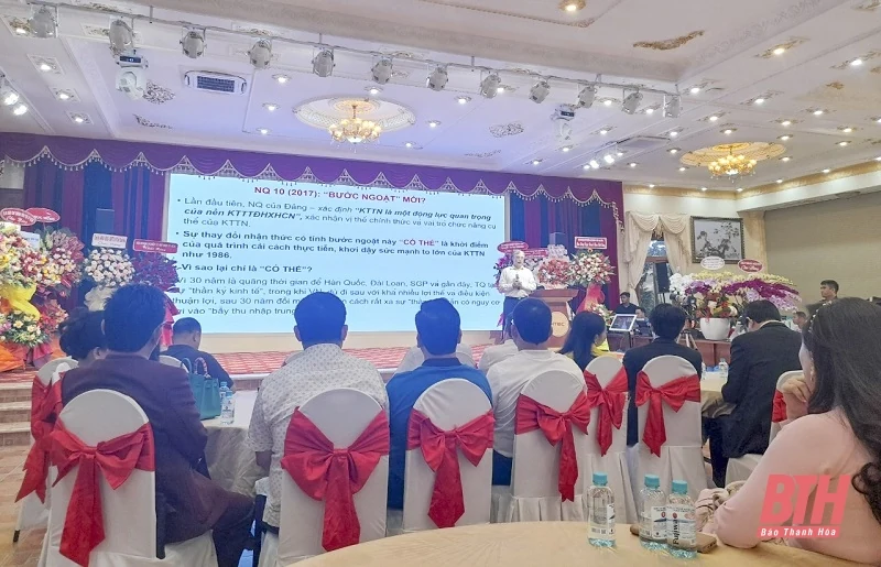 CLB Doanh nhân Thanh Hóa tại TP Hồ Chí Minh và phía Nam kỷ niệm Ngày Doanh nhân Việt Nam