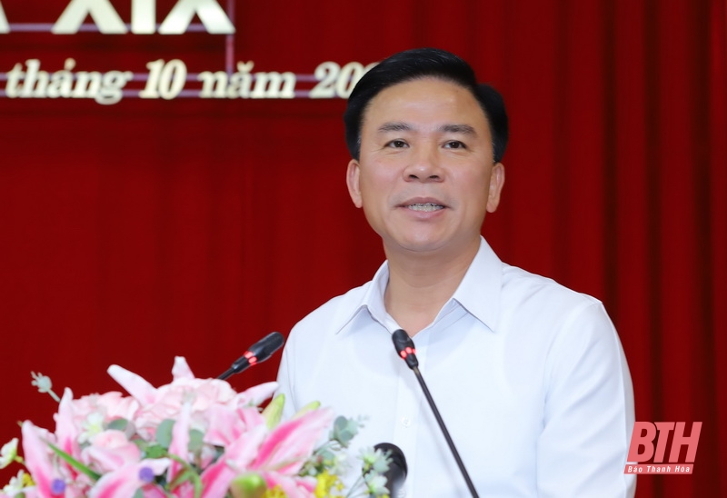Hội nghị BCH Đảng bộ tỉnh Thanh Hóa lần thứ 17 đánh giá tình hình thực hiện các mục tiêu, nhiệm vụ năm 2022 và định hướng năm 2023