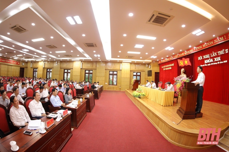 Hội nghị BCH Đảng bộ tỉnh Thanh Hóa lần thứ 17 đánh giá tình hình thực hiện các mục tiêu, nhiệm vụ năm 2022 và định hướng năm 2023