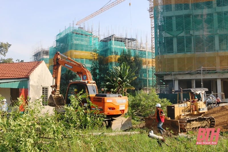 Hoằng Hóa: Tổ chức cưỡng chế, buộc khắc phục hậu quả vi phạm hành chính trong lĩnh vực đất đai