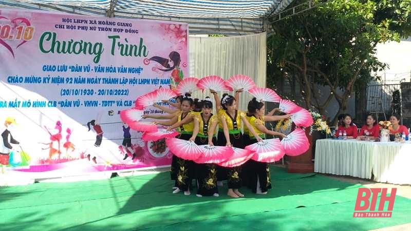 Hoằng Hoá: Sôi nổi các hoạt động chào mừng Ngày Phụ nữ Việt Nam
