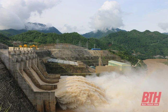 Đập và Nhà máy Thủy điện Trung Sơn vận hành an toàn trong mùa mưa lũ