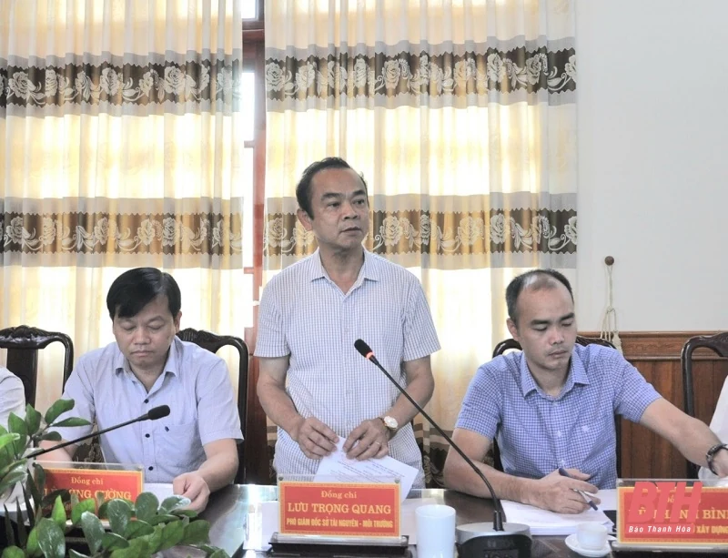 Giám sát công tác thu gom, vận chuyển, xử lý chất thải rắn sinh hoạt trên địa bàn huyện Quảng Xương