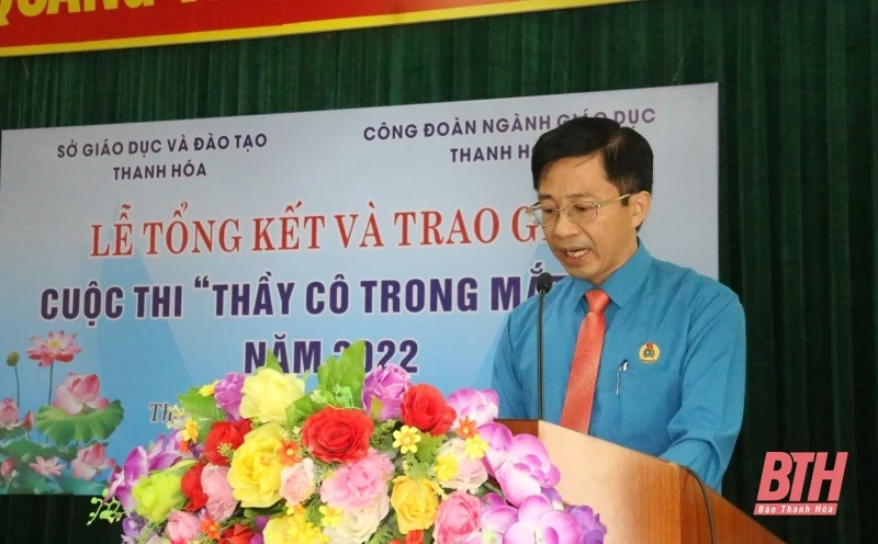 Thanh Hóa: 50 tác phẩm đoạt giải Cuộc thi “Thầy, cô trong mắt em”