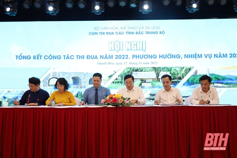Cụm Thi đua các tỉnh Bắc Trung bộ tổng kết công tác thi đua ngành Văn hóa, Thể thao và Du lịch năm 2022