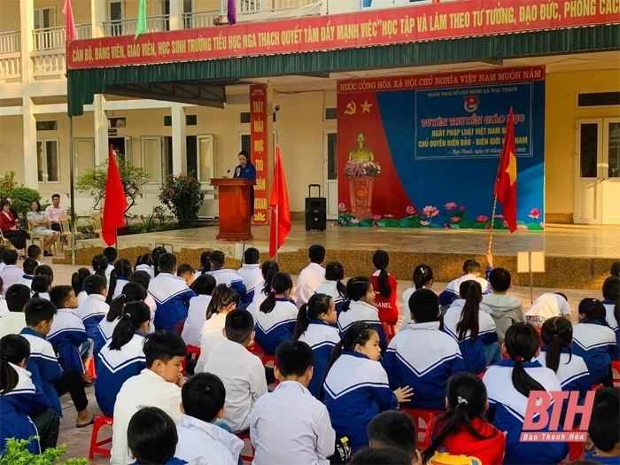 Nga Sơn đẩy mạnh phổ biến, giáo dục pháp luật cho người dân