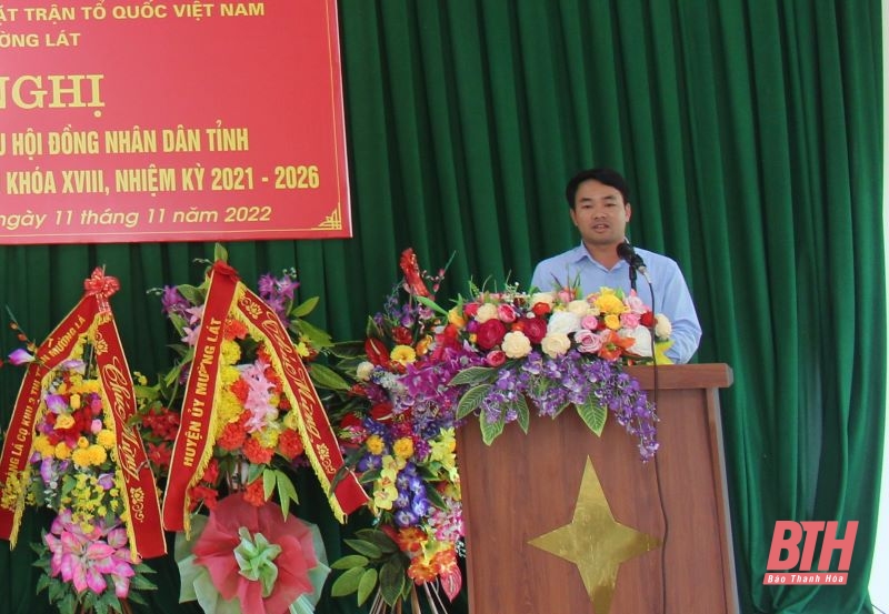 Cử tri huyện Mường Lát kiến nghị đầu tư một số tuyến đường và thay thế cây xoan trồng không phát huy hiệu quả