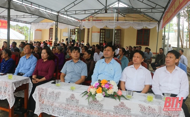 Trưởng ban Dân vận Tỉnh ủy, Chủ tịch Ủy ban MTTQ tỉnh Phạm Thị Thanh Thủy dự Ngày hội Đại đoàn kết toàn dân tộc với Nhân dân thôn Xuân Thành