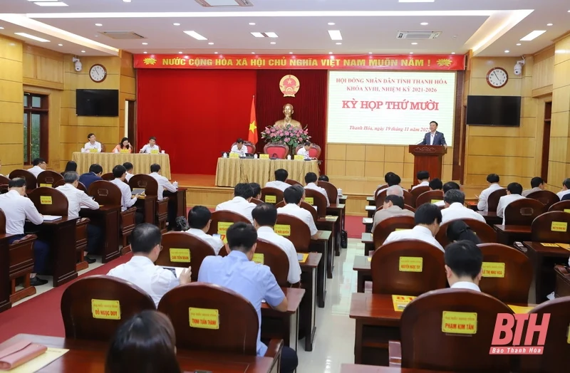 Kỳ họp thứ 10 HĐND tỉnh khóa XVIII xem xét, quyết nghị một số tờ trình của UBND tỉnh