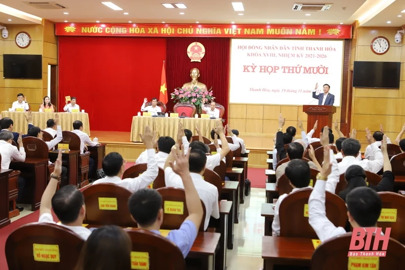 Kỳ họp thứ 10 HĐND tỉnh khóa XVIII xem xét, quyết nghị một số tờ trình của UBND tỉnh