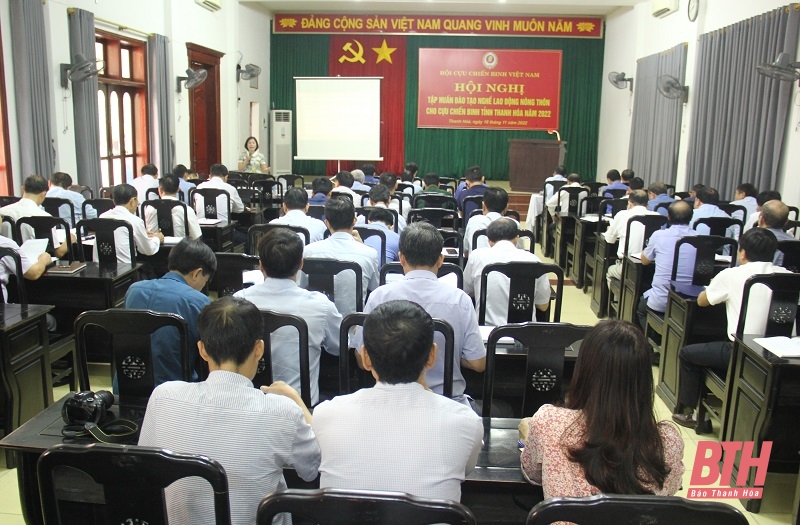 Tập huấn đào tạo nghề lao động nông thôn cho cựu chiến binh Thanh Hóa