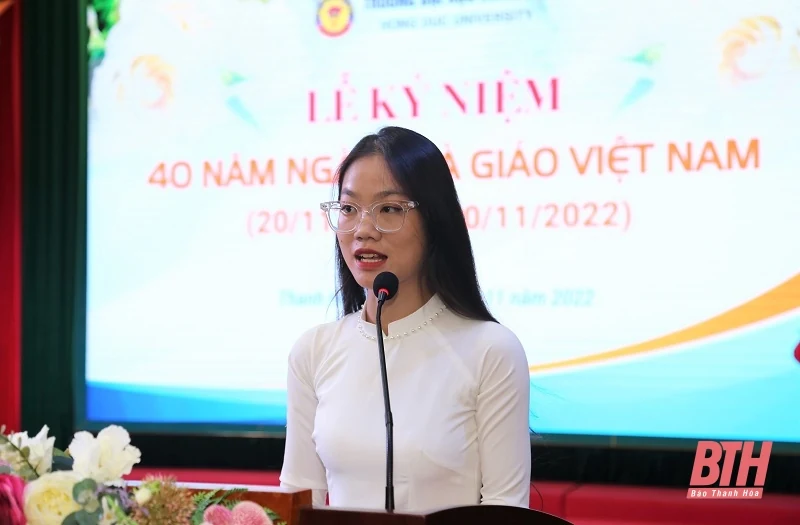 Trường Đại học Hồng Đức kỷ niệm 40 năm ngày Nhà giáo Việt Nam (20-11)